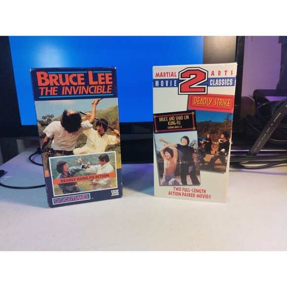 Brucesploitation Kung Fu Movie VHS Lot Of 3 - Starring Bruce Le & Bruce Li - Picture 1 of 6